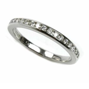 Tiffany & Co. Half Diamond platinum Ring